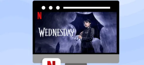 Wednesday on Netflix