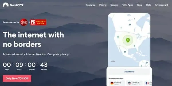NordVPN-home-page