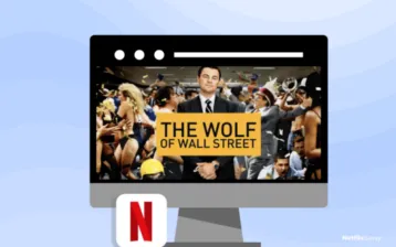 The Wolf of Wall street on Netflix